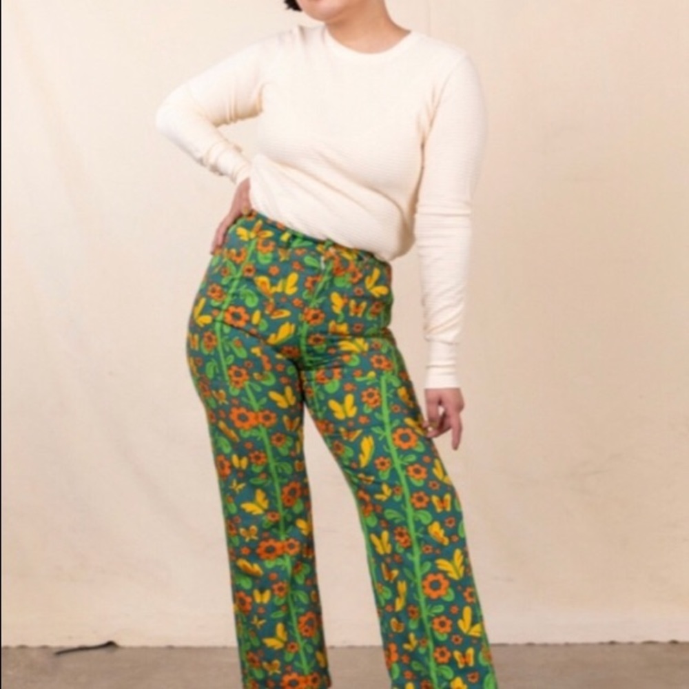 BIG BUD PRESS BUTTERFLY PANTS XL